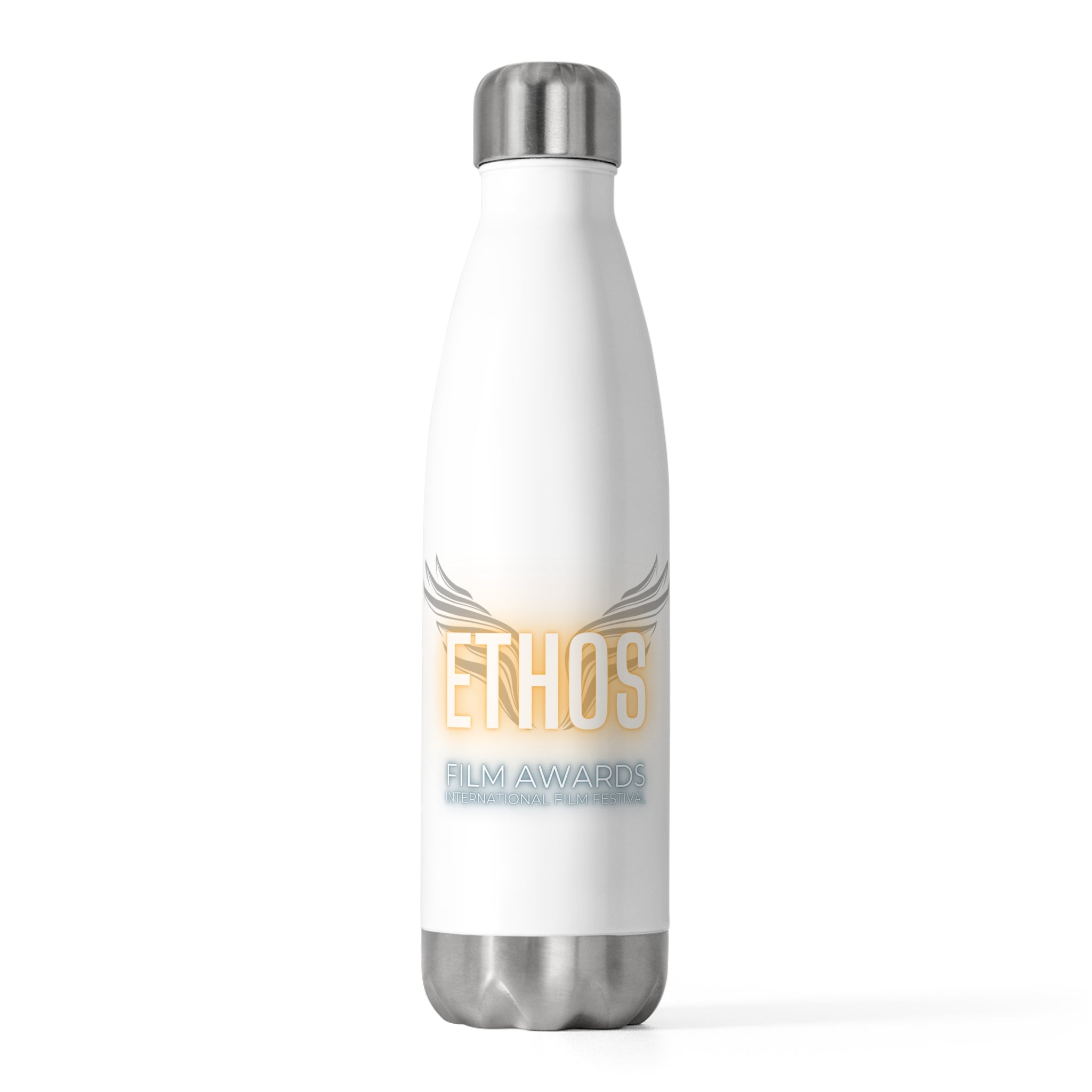 Insulated Bottle — 'ETHOS' Cloud Sky Design 20oz Stainless Steel Water Bottle