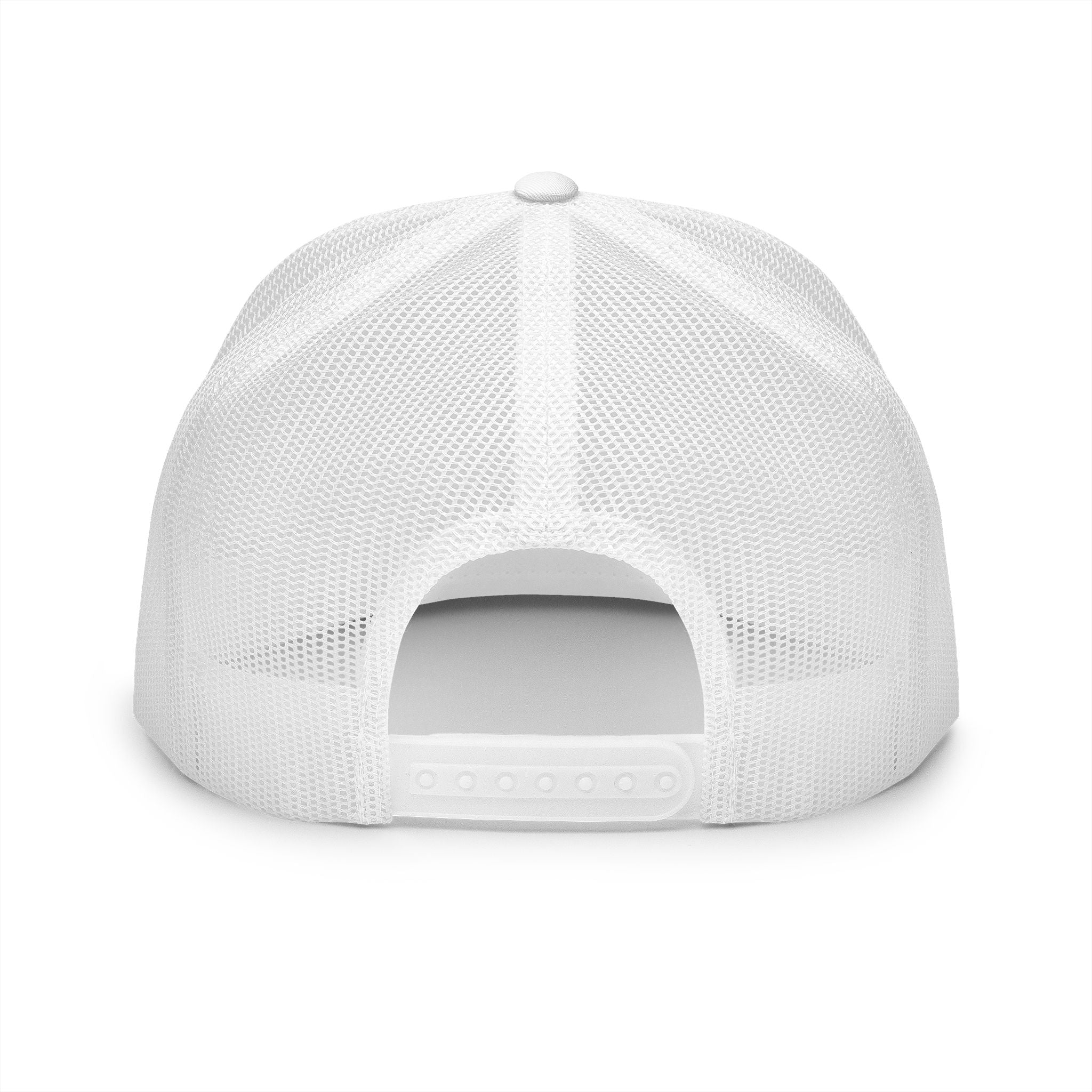 Ethos Kids Astronaut Trucker Cap — White 5-Panel Mesh Hat